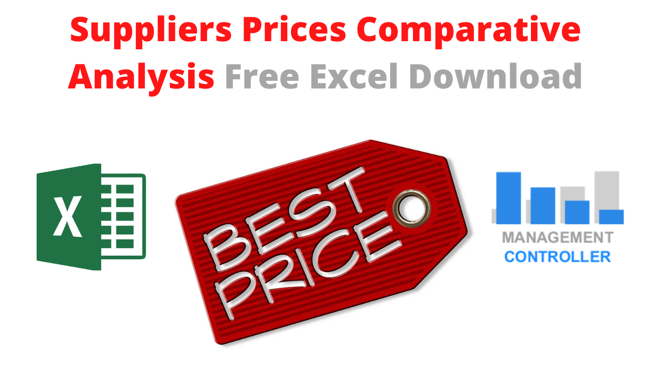 Suppliers Prices Comparative Analysis Free Excel Download