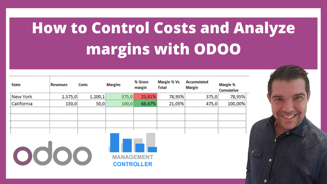 How to Control Costs and Analyze margins with ODOO