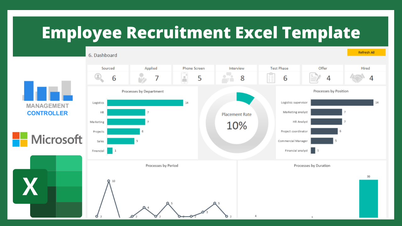 Employee Recruitment Excel Template