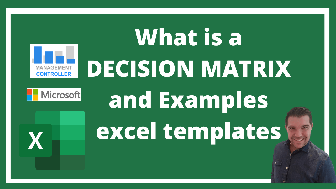 What is a decision matrix and Examples excel templates